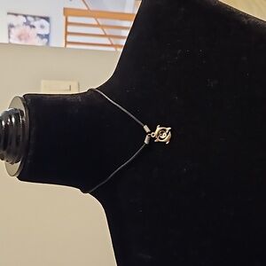 #0088 Dolphins with ying and yang sign necklace